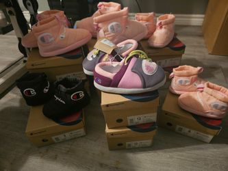 Champion winter booties and slippers $5 each