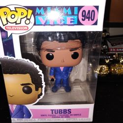 Brand New Miami Vice Tubbs  #940 Funko Pop 