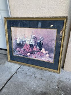 1997 Fruit Framed Artwork
