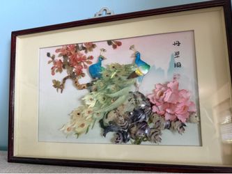 Chinese Three Demensional Framed Art