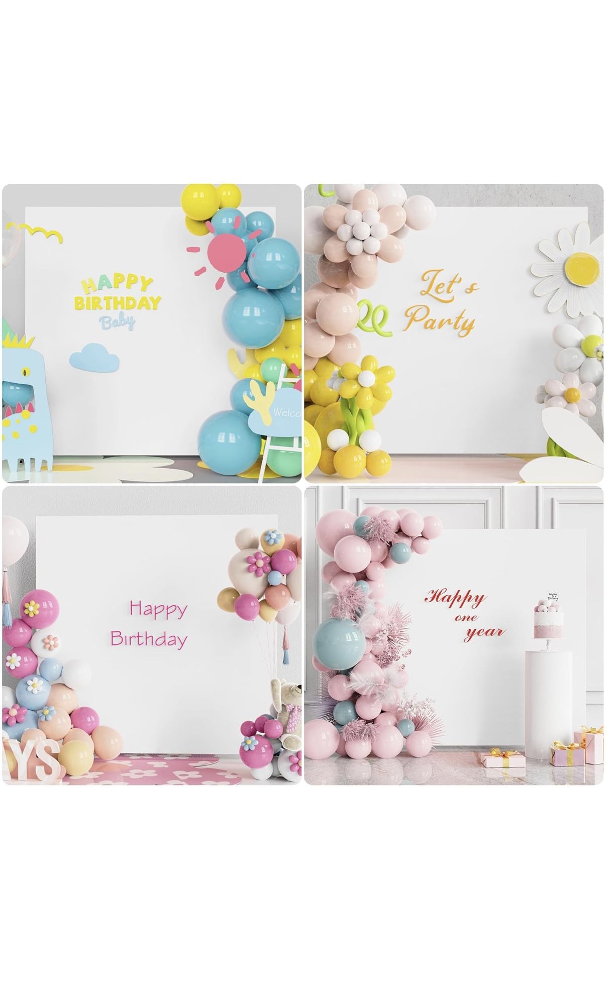 Fomcet Wedding Arch Cover White 6.6FT x 6.6FT Square Spandex Arch Backdrop Covers Stretchy Fabric for Birthday Party Baby Shower Anniversary Arch Stan