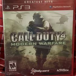 Call of Duty Modern Warfare 4 Greatest Hits PS3 Playstation - BRAND NEW / SEALED