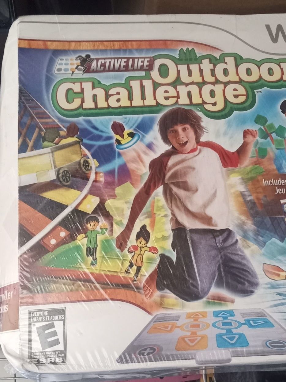 active life outdoor challenge nintendo wii brand new 