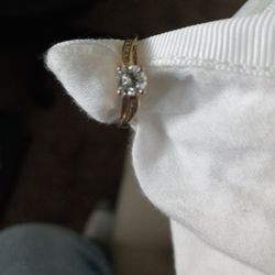 14k Gold HALF CARAT TO THREE QUARTER CARAT RING 