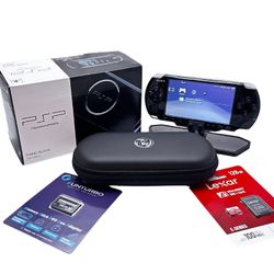 Sony PSP-1000 Piano Black - Gaming Bundle (Excellent Condition)