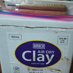 10 Lbs Clay Plus Tools