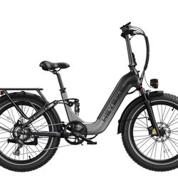 Heybike Horizon 24 Inch Fat Tire Foldable Electric Bicycle 