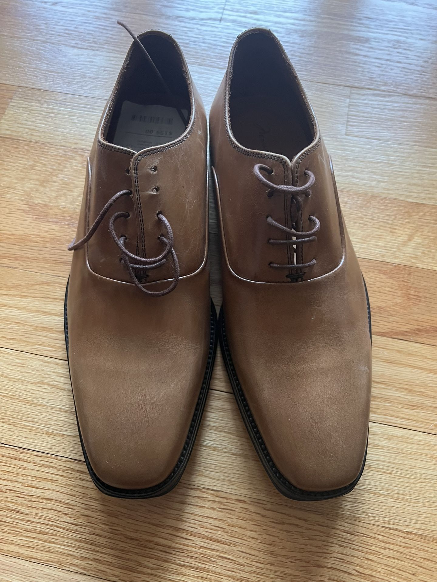 New MASSIMO MATTEO FIRENZE CUOIO Made In Italy BROWN MEN SHOES Size 8/ Uk7 New MASSIMO MATTEO FIRENZE CUOIO Made In Italy BROWN MEN  main image 2
