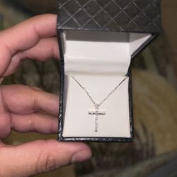 Silver Cross Necklace
