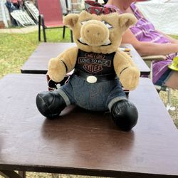4  Harley Davidson Pig Stuff Animals 20.00 Each