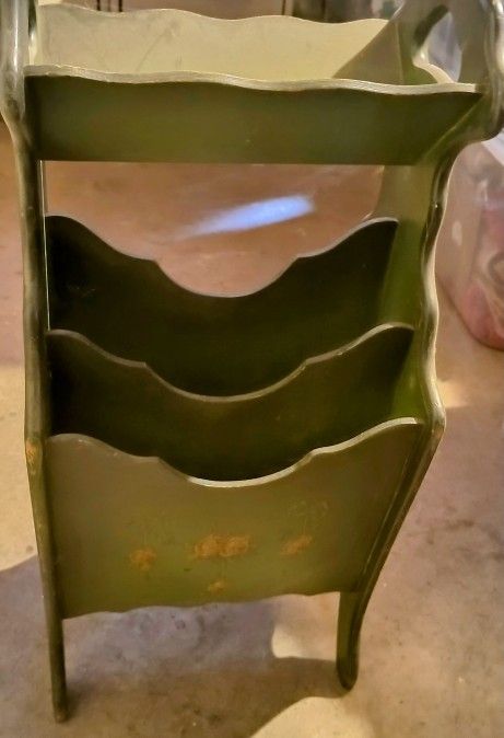Antique Magazine Rack