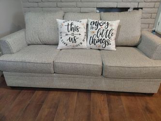 Gray sofa