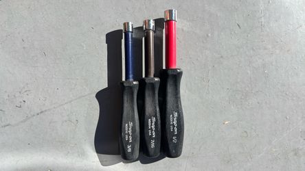 Snap-on Nut Driver Set 3/8, 7/16, 1/2