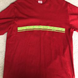 Supreme red  T-shirt 