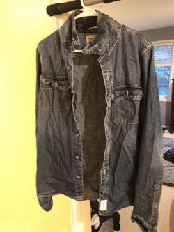 Abercrombie and Fitch denim button up