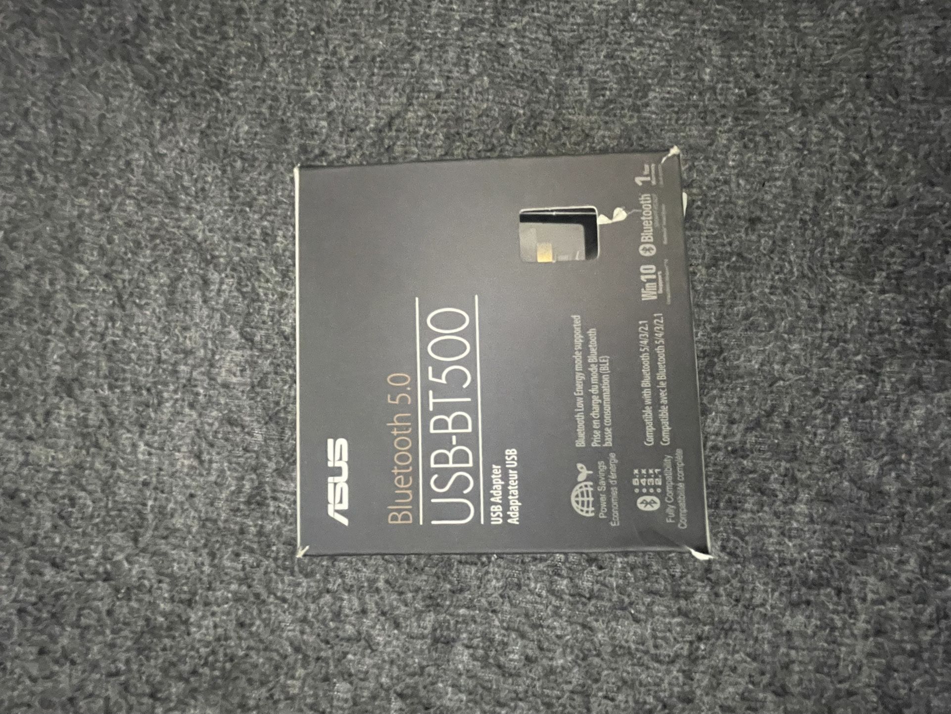 ASUS - USB-BT500 Bluetooth 5.0 Adapter - Black