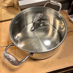 4 Quart Emeril Stainless Steel Stock Pot with Lid