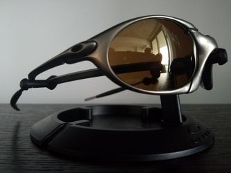 Oakley Juliet X Metal Titanium Gold Iridium Sunglasses