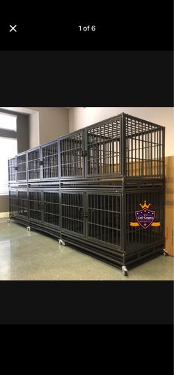 Dog pet cage kennel size 43 with divider and trays new in box 📦
