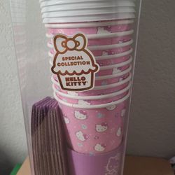 RARE SPECIAL COLLECTION HELLO KITTY Coffee Cups