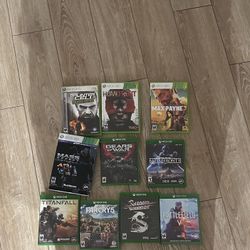 Xbox Games, Original, 360 And One 