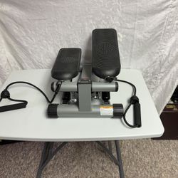 Mini Stepper With Exercise Bands