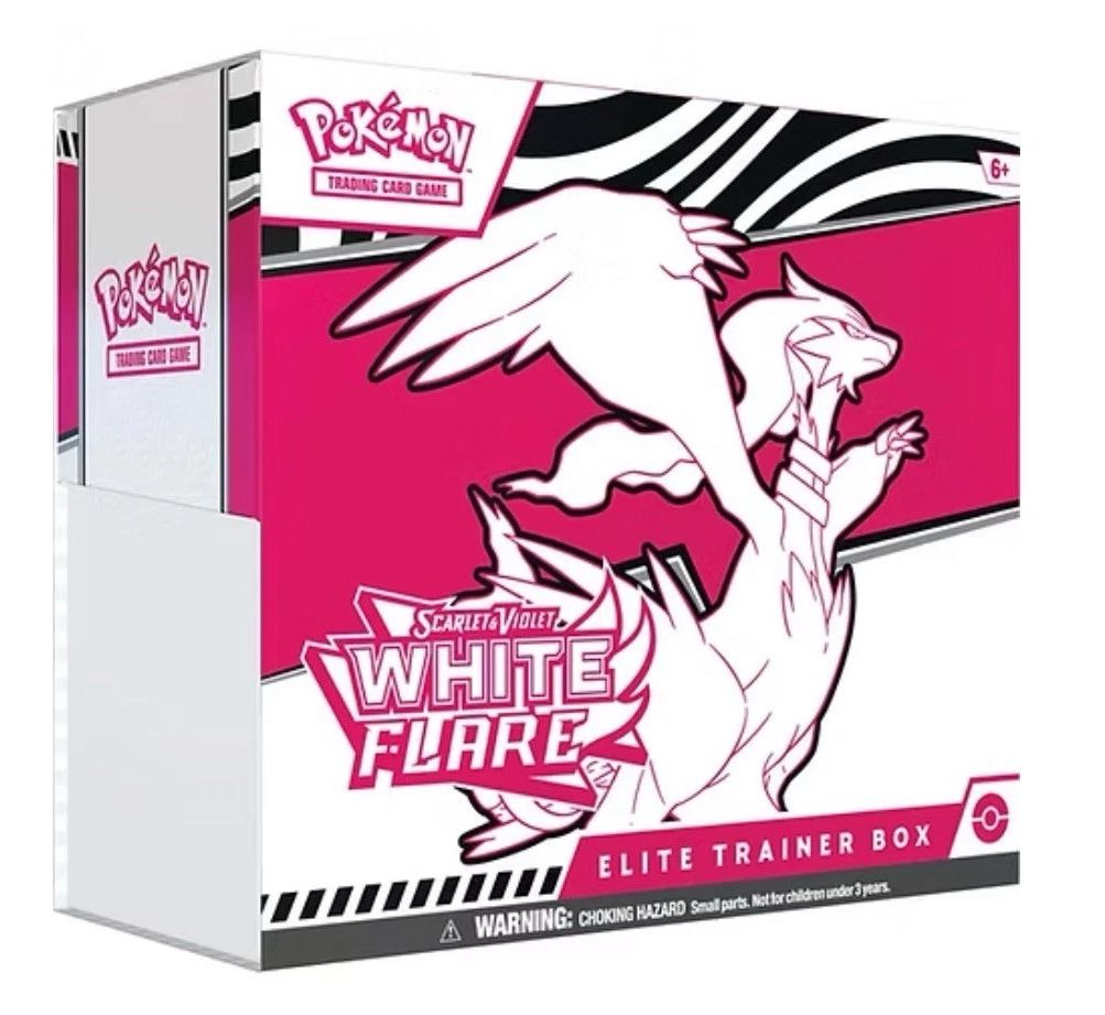 Pokemon TCG : White Flare Elite Trainer Box ETB Factory Sealed
