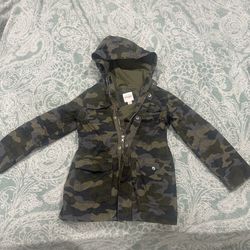 Kids Camo Jacket Size s 6/6x