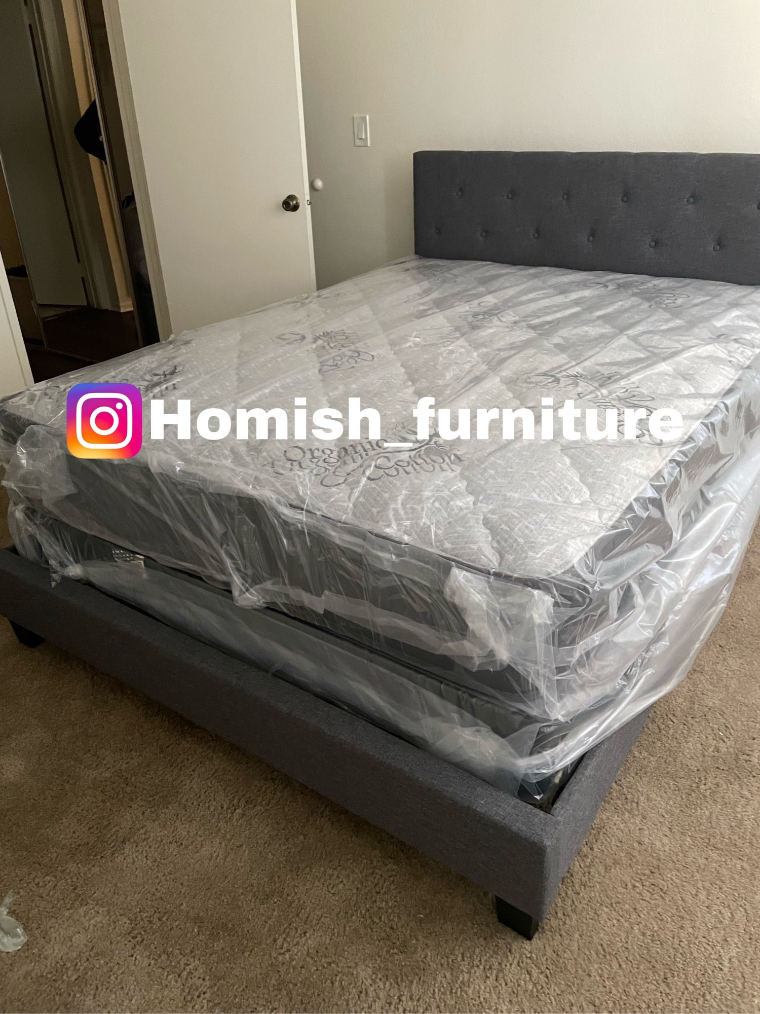 $399 Brand New Queen Bed With Mattress 