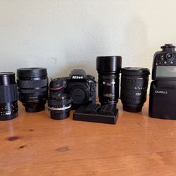Nikon D810 And Lenses 