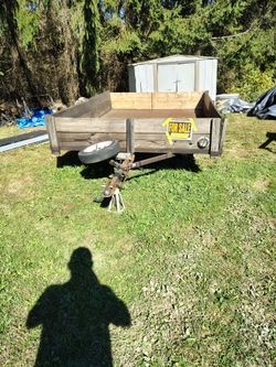 6 foot wide by 10 foot long trailer