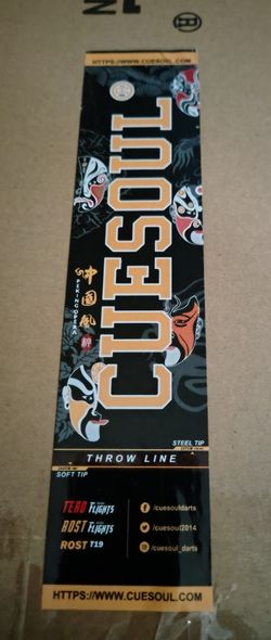 10' Dart Mat/Carpet w/ Throw Lines