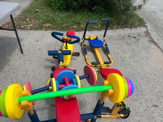 Kids weights exercise. 25 each