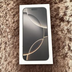 Apple iPhone 16 Pro Max 256gb Natural Unlocked Any Carrier Brand New I Can Come To You