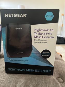 Nighthawk X6 Tri-band WiFi Mesh Extender