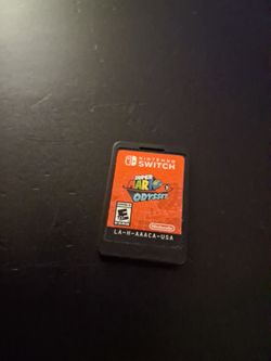 Nintendo switch 1 "Super Mario Odyssey"