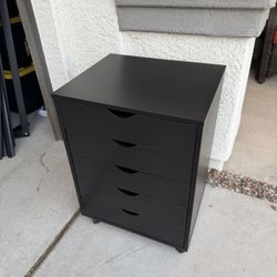 5 Drawer Chest Alex With Wheels