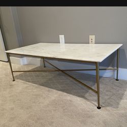 Real Marble Coffee Table 