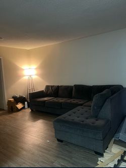 Dark Grey Couch