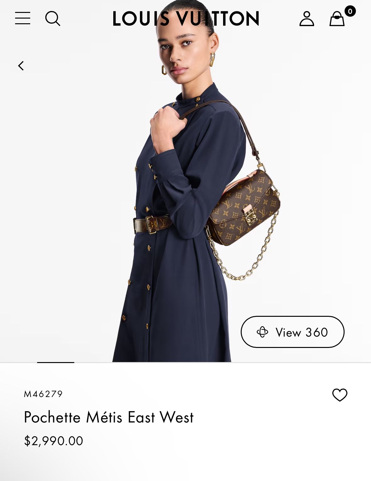 Pochette Métis East West Crossbody Shoulder Bag Purse Clutch