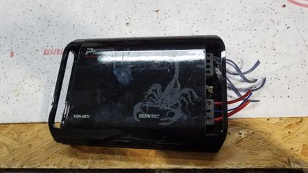 800 watts amplifier 4 channels