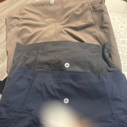 Everything $40 Three Halara Full Length Leggings Size Med And Two Halara Bras 