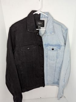 Forever 21 Men's Two-Tone Denim Jacket