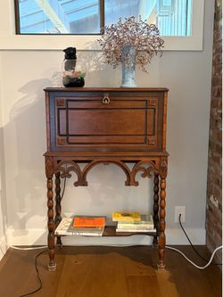 Antique Pooley Radio Cabinet 1926