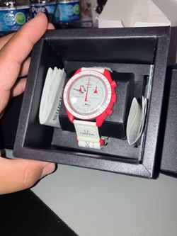 Omega x Swatch MoonSwatch MISSION TO MARS Speedmaster Watch