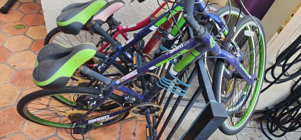 3 Used Bikes For Sale...DIAMOND BACKS OBO