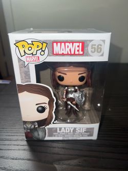 VAULTED Lady Sif Funko Pop #56 Bobblehead Marvel Thor MCU Movies Comics Books Disney Avengers Asgard