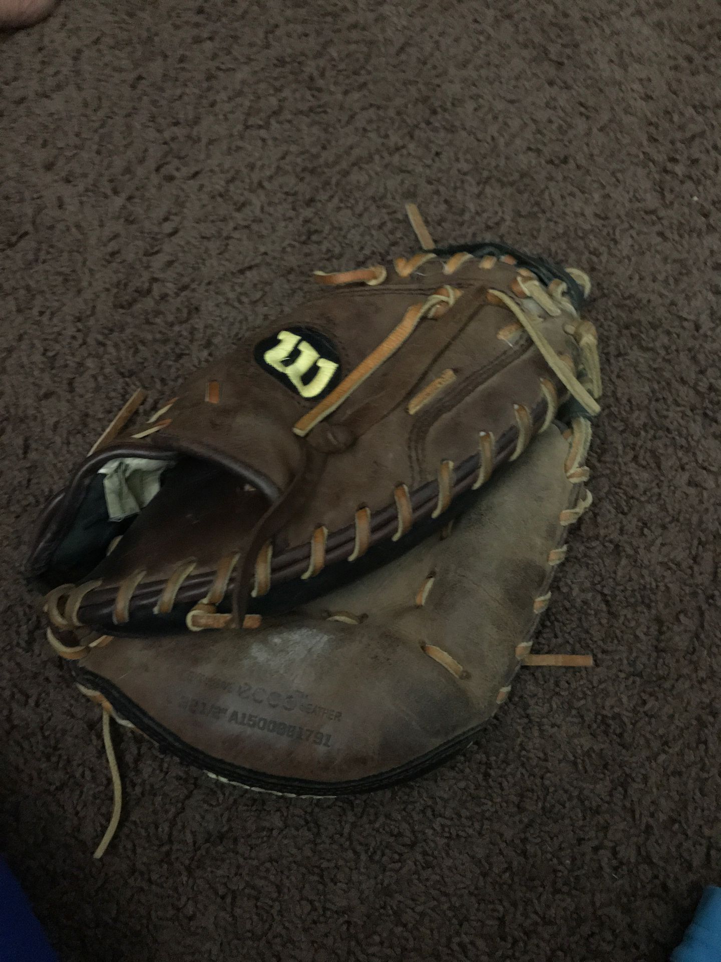 Catcher’s mitt<Wilson A1k Baseball glove>