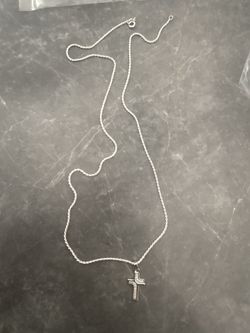 Sterling Silver Pendant Cross
