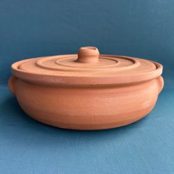Clay Cooking Pot with Handles and Lid